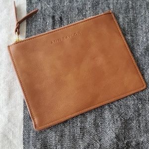 Leather clutch/pouch